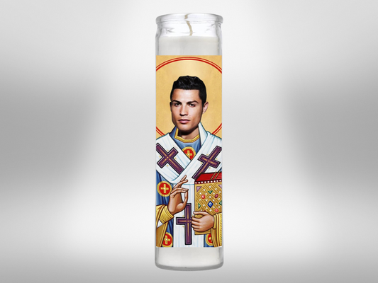 Saint Cristiano Ronaldo CR7 Celebrity Candle