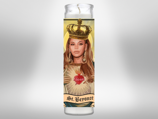 Saint Beyonce Celebrity Candle